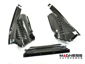 Ferrari F8 Engine Cover Trim Set - Carbon Fiber Ferrari F8 Engine Cover Trim Set - Carbon Fiber